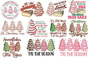 Christmas Tree Cake  PNG Bundle, an Object Graphic by Boodesign (Thumbnail 1 of 6)