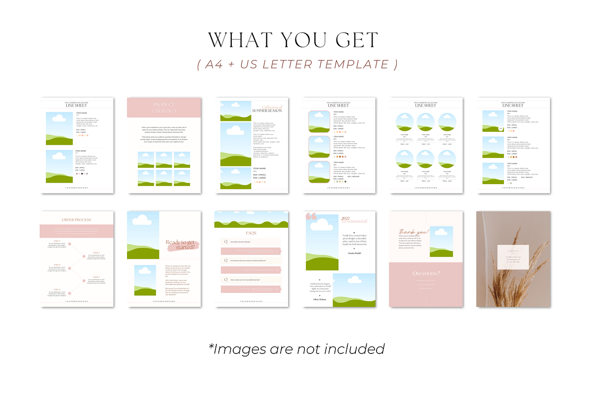Wholesale Product Catalog for Canva, a Magazine Template by Hellohastore (Photo 4 of 10)