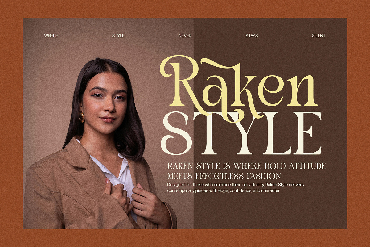 Bold Hiden Calligraphy Serif Font, a Serif Font by Perfectype (Photo 3 of 7)