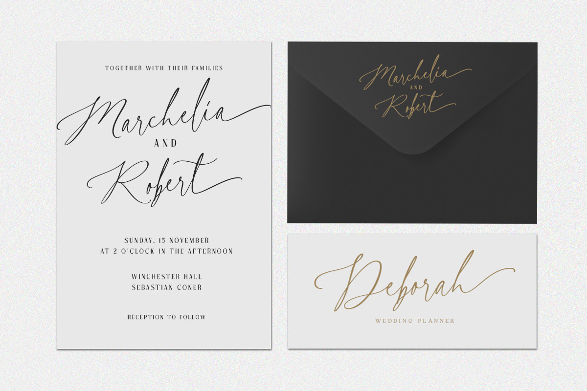 Bridal Routine - Signature Script, a Script Font by Letterhend Studio (Photo 9 of 10)