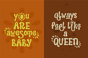 Vegan playful font, a Script Font by Anna Zakharchenko (Thumbnail 10 of 19)