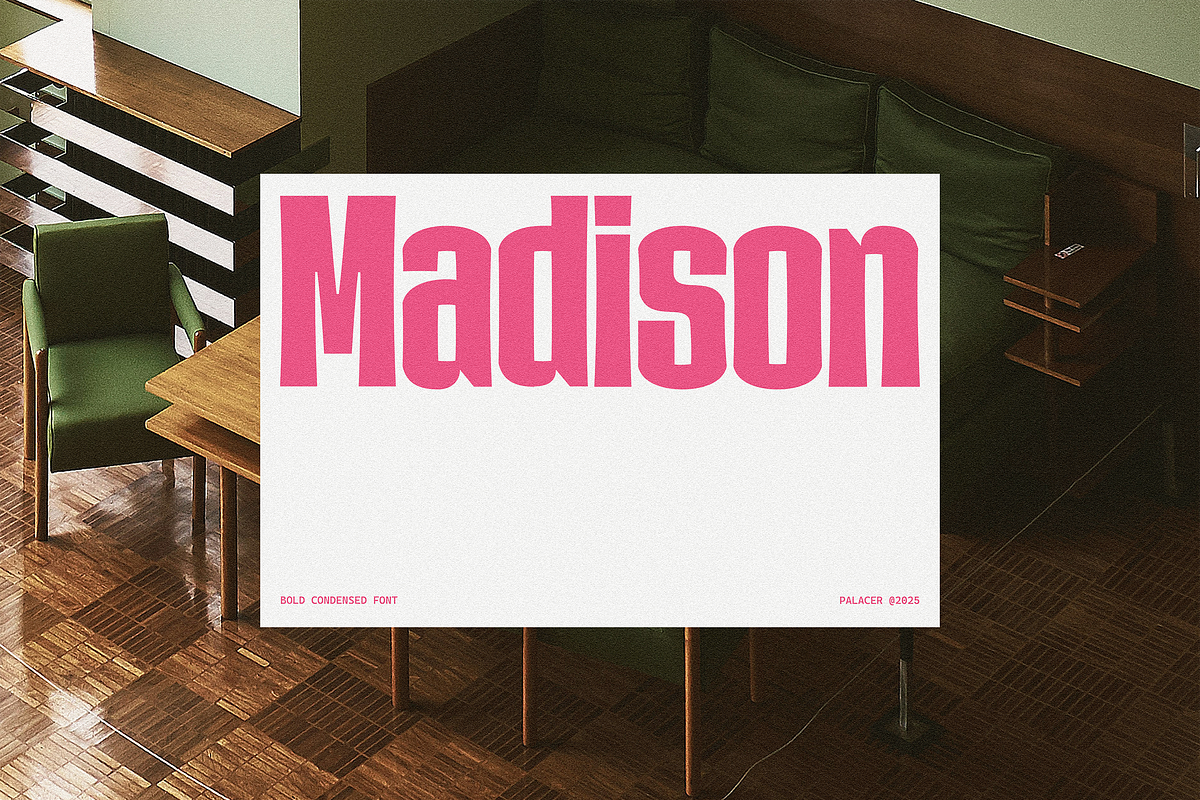 Palacer - Modern Display Font, a Sans Serif Font by Typeparties (Photo 1 of 10)