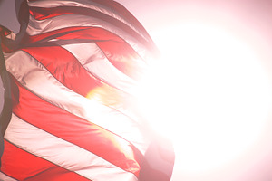 Banner of glory 1 stock picture