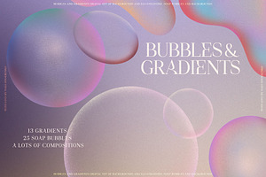 Bubbles & Colorful Gradients