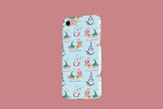 Christmas Gnomes seamless patterns, a Pattern Graphic by SimpleWishesArt (Thumbnail 4 of 4)