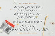 Messy trends - Handwritten Caps, a Font by Littlehand (Thumbnail 7 of 7)