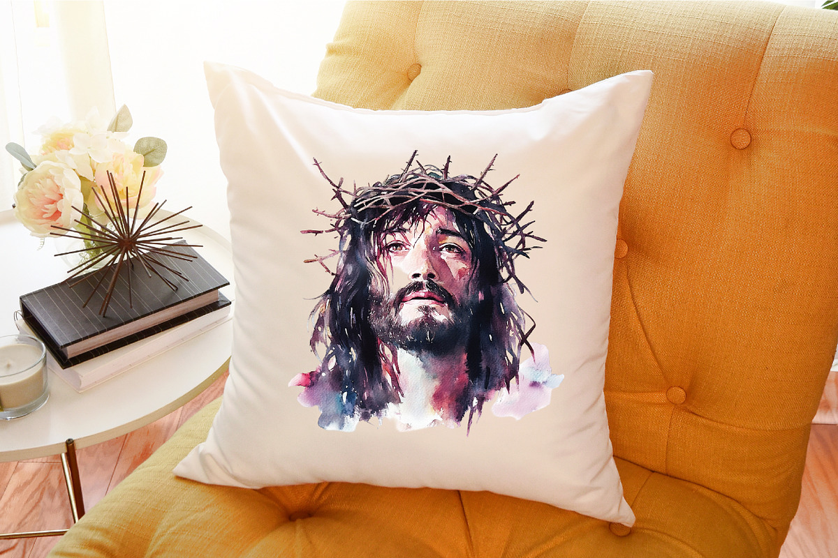 Jesus Christ Clipart PNG, an Illustration by Sublimation Artist (Photo 6 of 6)
