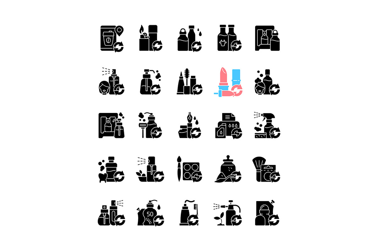Environmental problems and solutions, an Outline Icon by IMG Visuals (Photo 5 of 23)
