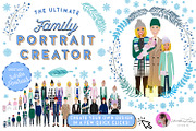 Portrait Creator Winter Family, a Person Illustration by Lauren Lesley Studio (Thumbnail 1 of 17)