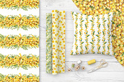 Spring mimosa, watercolor flowers, an Illustration by Artmanata (Thumbnail 14 of 16)