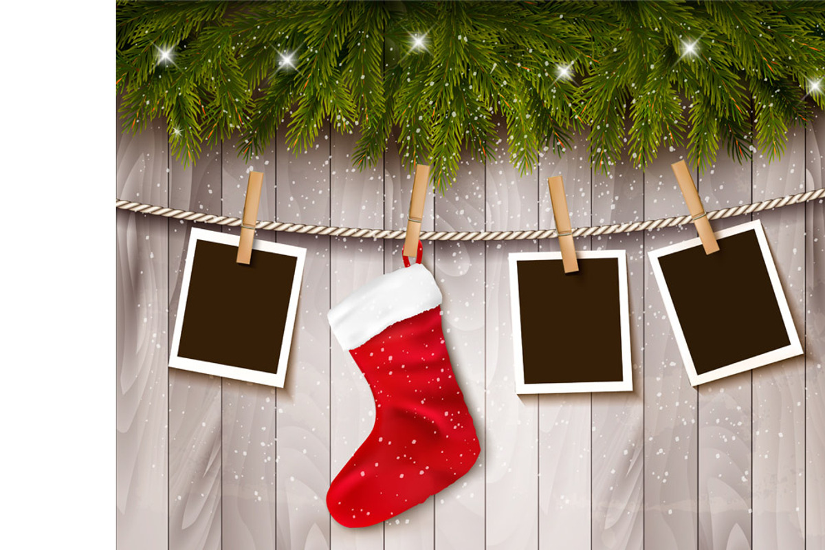 Holiday background with socket., a Texture Illustration by ecco