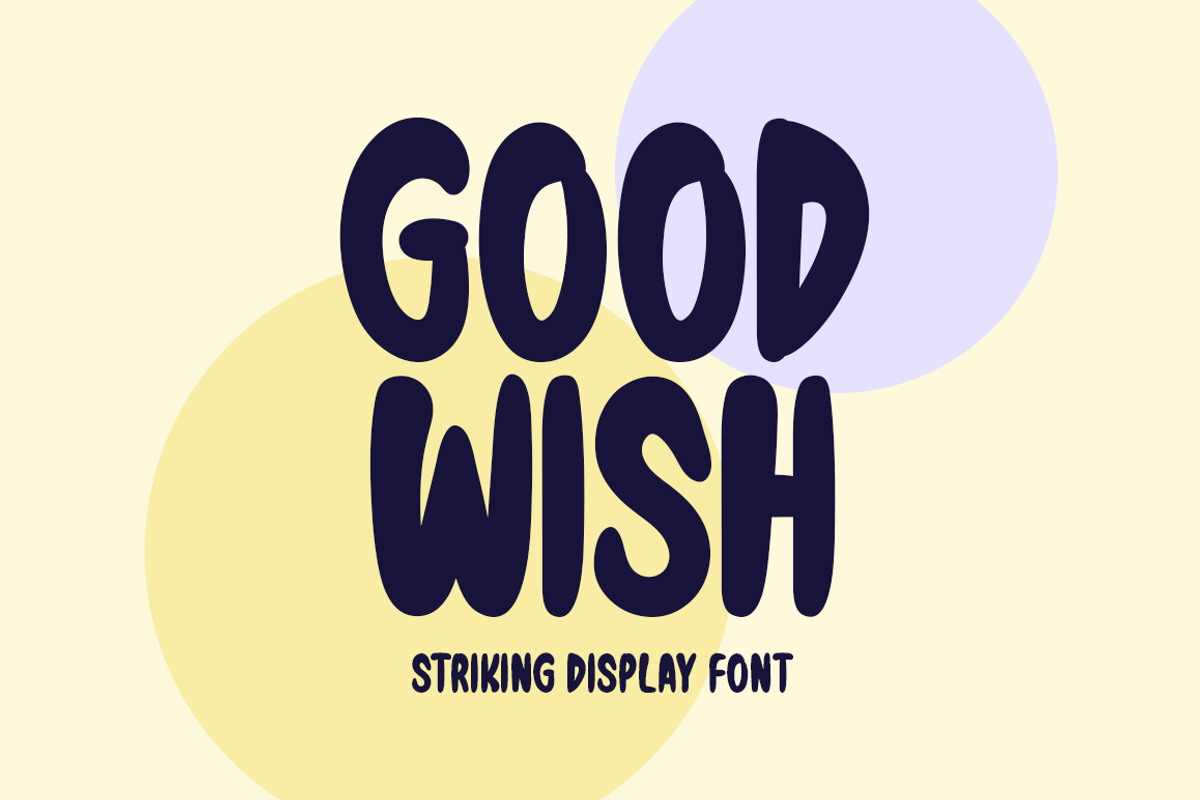 Good Wish Typeface, a Script Font by Seemly Fonts (Photo 1 of 5)