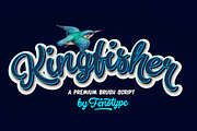 Kingfisher SALE -30% off, a Script Font by Fenotype (Thumbnail 1 of 11)