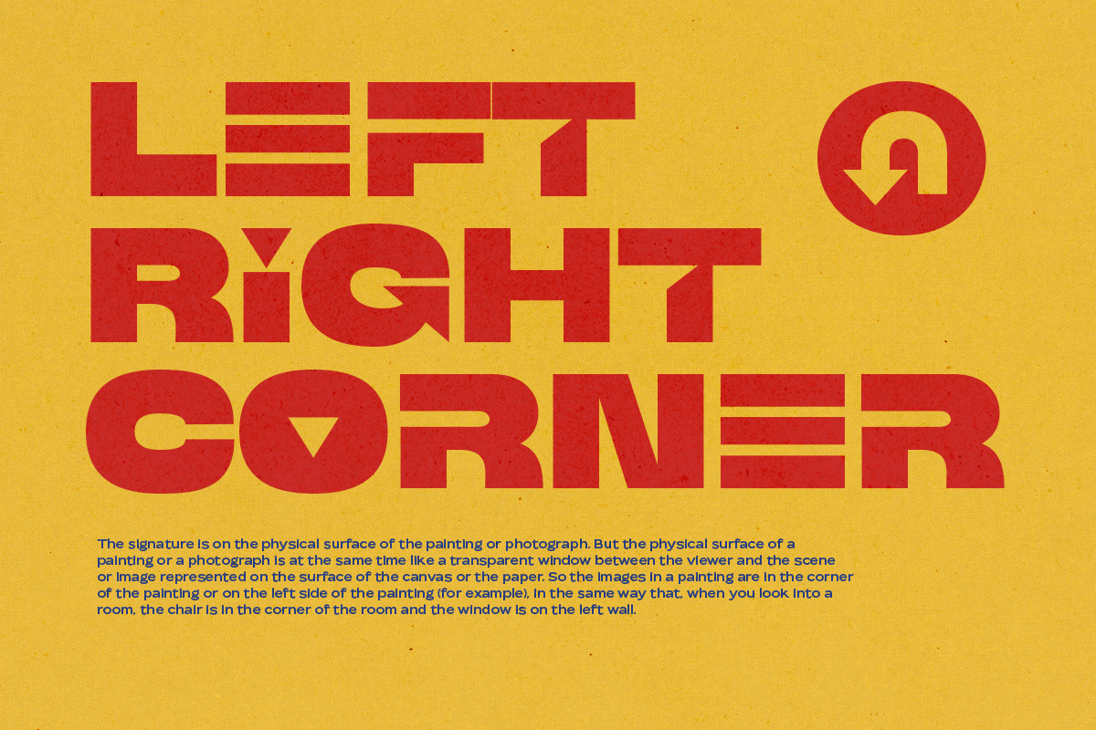 Mega Drone - Black Display Font, a Font by Sarid Ezra (Photo 5 of 12)
