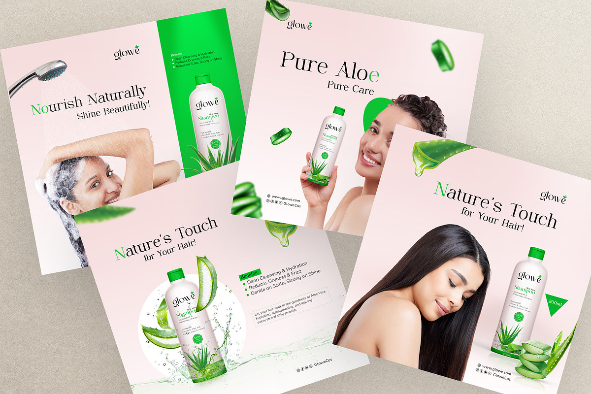 Luxury Social Media  Post Template, a Social Media Template by HOQ Advertising (Photo 6 of 7)