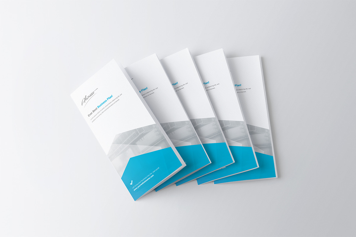 Trifold Brochure, a Brochure Template by Crevo Studio (Photo 2 of 4)