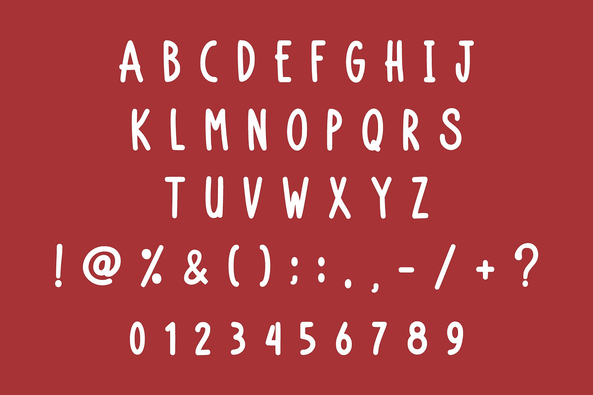 Festive Christmas, a Font by Limited.studio (Photo 5 of 6)