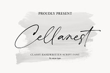 Cellanest - Modern Handwritten Font
