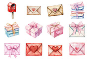 Valentines Mail Clipart, an Illustration by Design Market (Thumbnail 3 of 3)