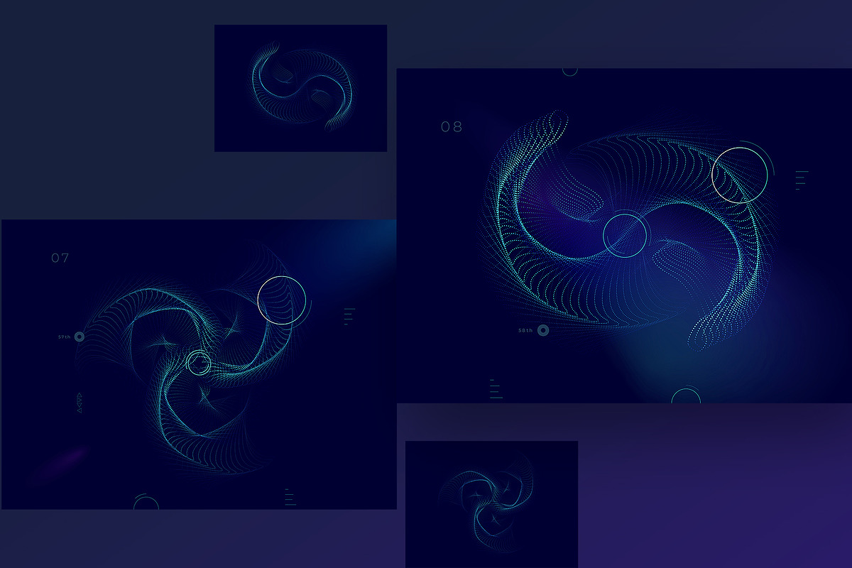 Particle Backgrounds vol 6, a Templates & Theme by blauananas (Photo 21 of 29)