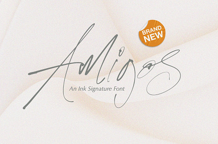 Amigos, a Handwritten Font by Papermode Co.