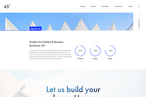 45 Degrees - Architecture Template