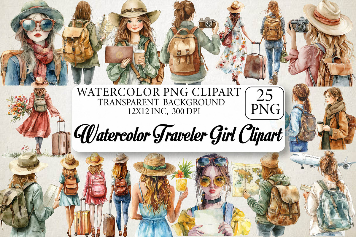 Watercolor Sports Kids Clipart Bundl, an Illustration by DreamPrint404 (Photo 1 of 6)