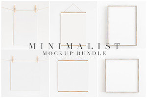 Mockup Bundle Modern Minimalist