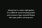 Jutonely - Modern Font, a Serif Font by QR Design Studio (Thumbnail 5 of 7)