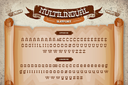 Cantino, a Slab Serif Font by Burntilldead (Thumbnail 11 of 12)