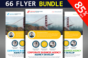 66 Corporates Flyers Bundle, a Flyer Template by Graphic Templates (Thumbnail 1 of 67)