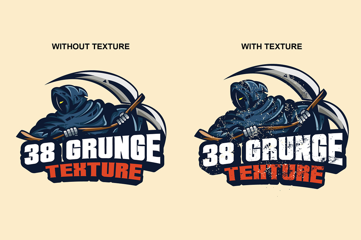 38 Grunge Texture Overlays, a Texture Graphic by Jiwstudio (Photo 6 of 7)