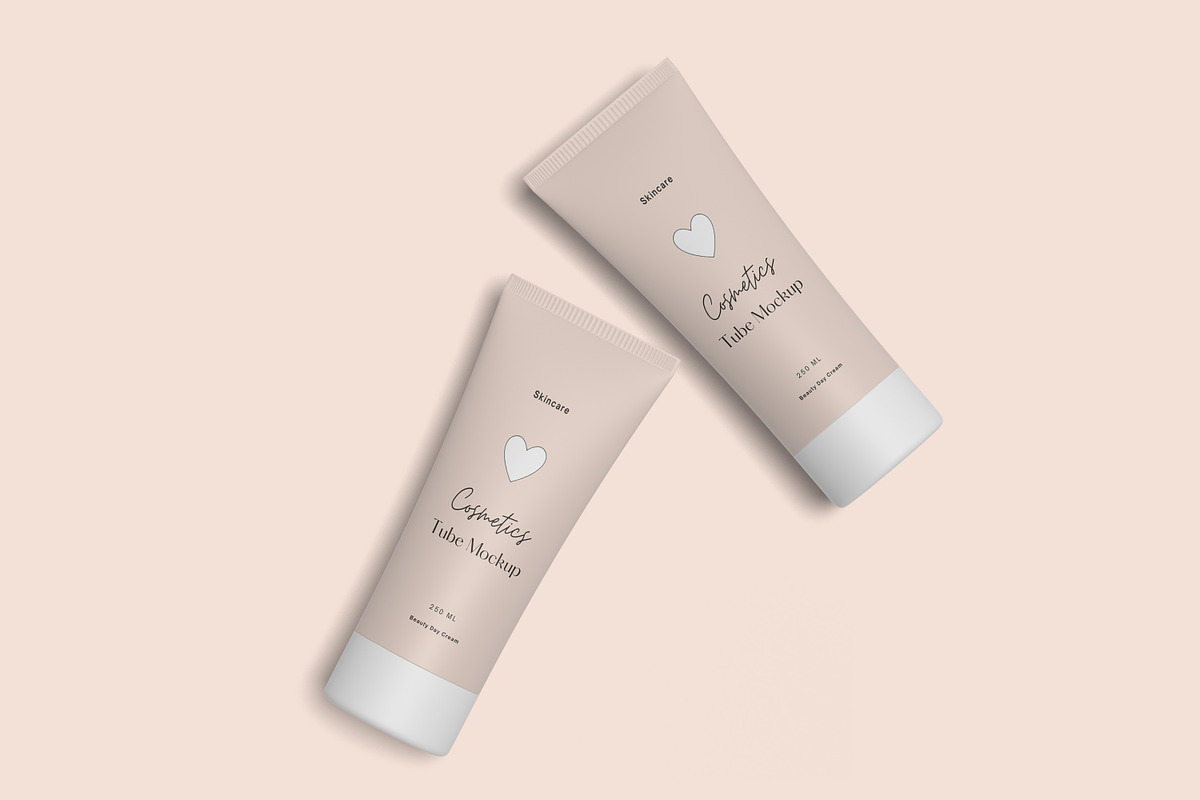 Cosmetic Tube Mockup, a Packaging Mockup by ulfatunnazira (Photo 4 of 7)