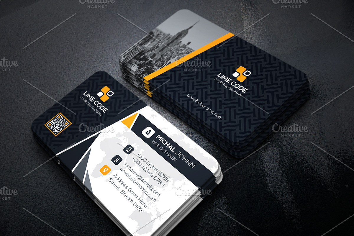 Business Card, a Business Card Template by pixelworkz (Photo 2 of 6)