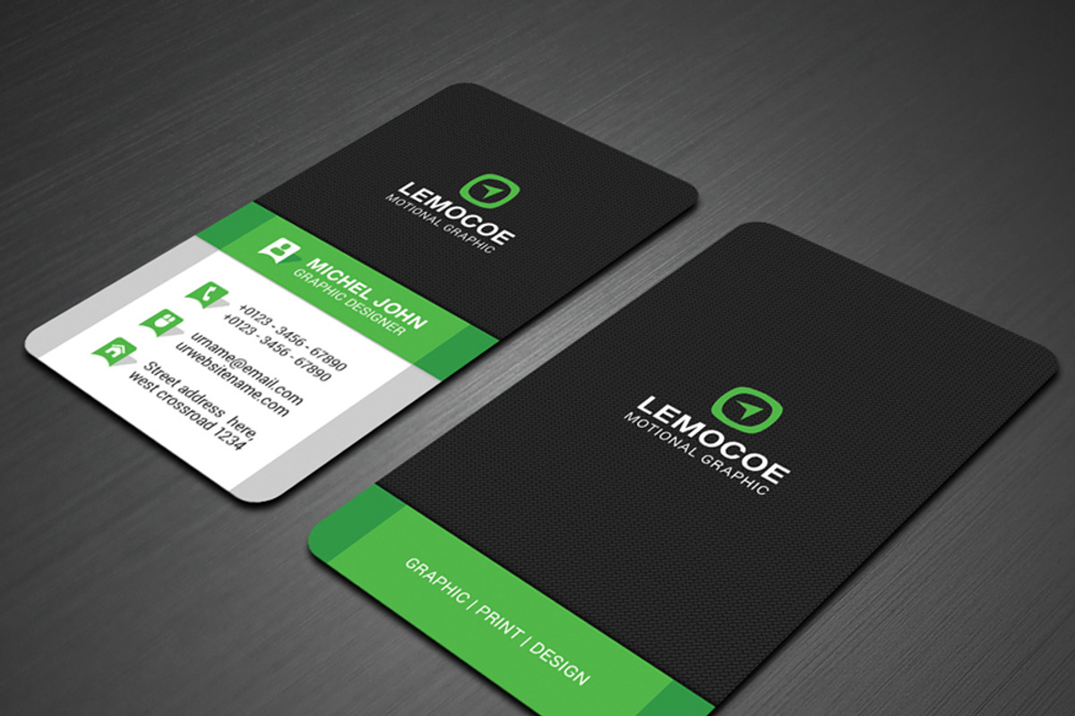 Modern Business Card, a Business Card Template by Creative_Arts (Photo 2 of 4)
