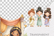 Queen Esther Clipart Sunday School, an Education Illustration by Invite to Clipart (Thumbnail 7 of 8)