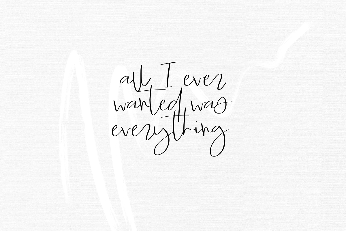 Timeless - Handwritten Script Font preview 2