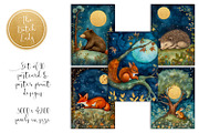 Sleeping Animals Postcards & Prints, an Animal Illustration by The Dutch Lady Designs (Thumbnail 3 of 4)