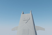 Low Poly Space Robot, a Characters & Person 3D Model by XYZ Space (Thumbnail 5 of 5)