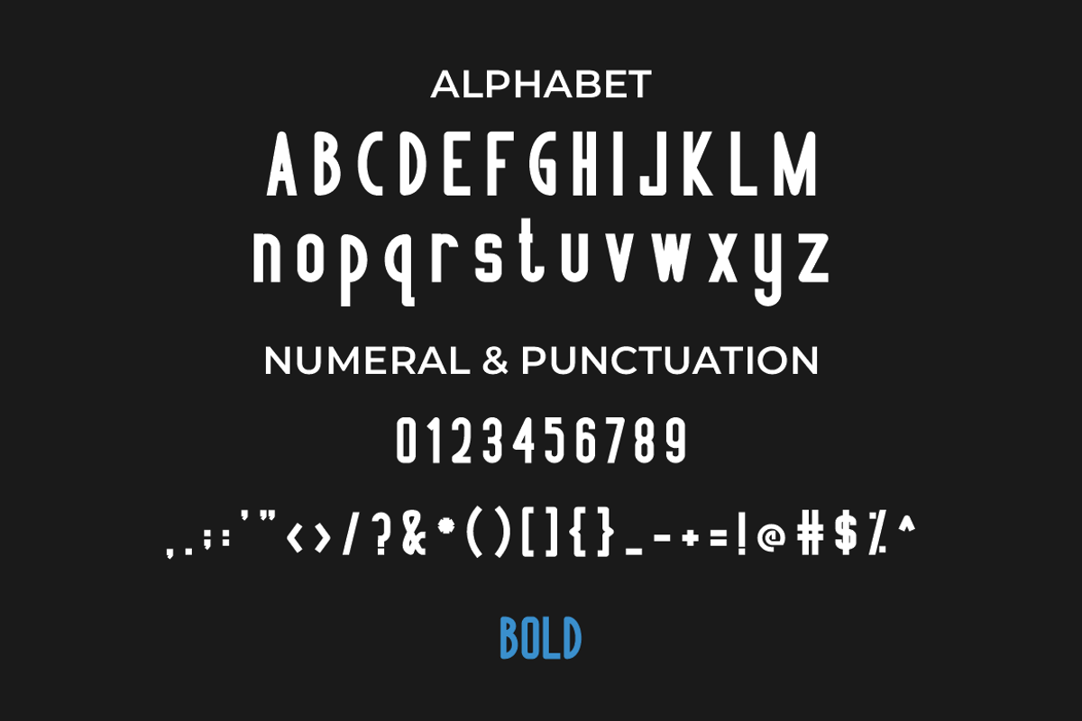 Angong Font 5 Type, a Sans Serif Font by MaikoHatta (Photo 4 of 6)