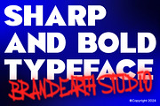 Vindeza - Bold Geometric Sans Serif, a Sans Serif Font by Brand Earth (Thumbnail 3 of 8)