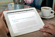 GentlyType v1.1 — WordPress Theme, a WordPress Template by Viktor Hanacek (Thumbnail 2 of 4)