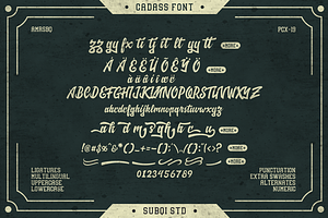 Cadass Font Duo