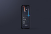 Dark iPhone 14 Pro Mockup Set, an iPhone Mockup by Deeplab (Thumbnail 9 of 15)