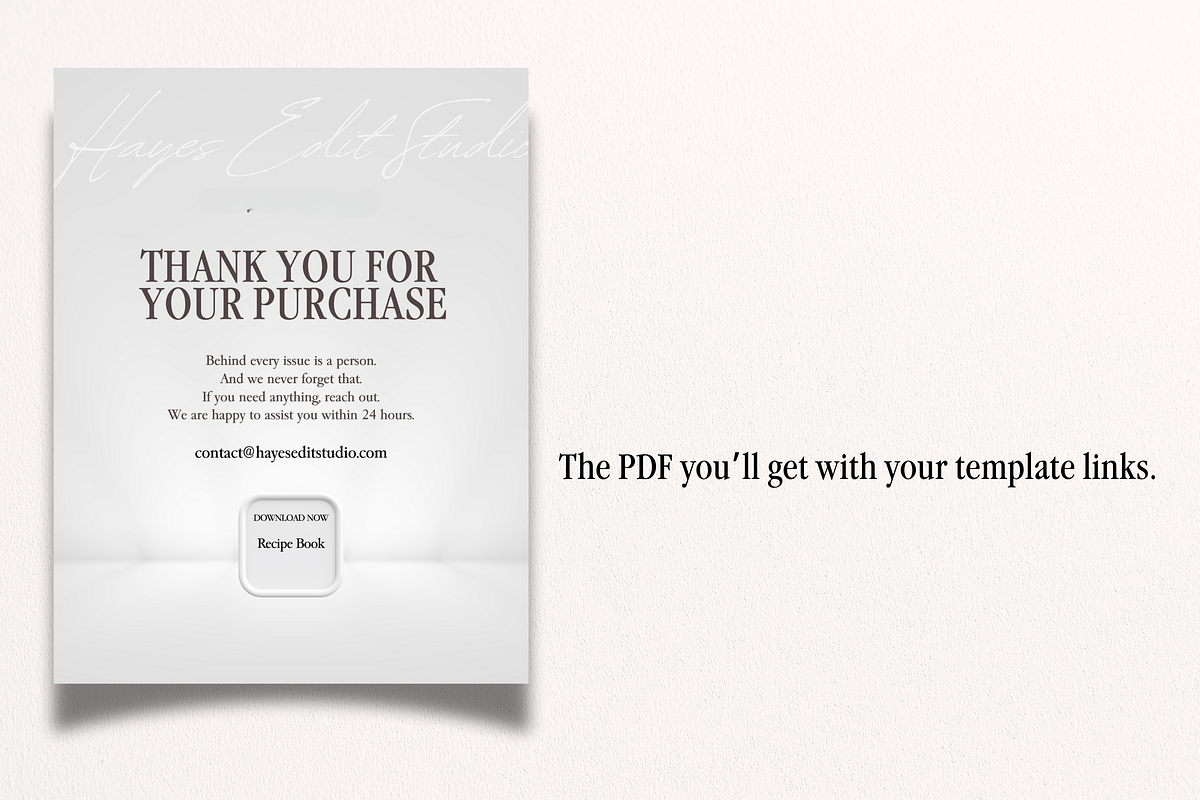 CRAVING | Recipe Book Canva Template, a Templates & Theme by Hayes Edit Studio (Photo 9 of 9)
