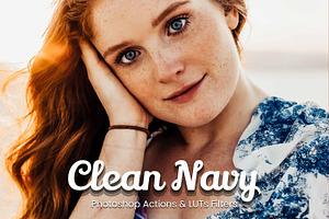 30 Clean Navy Photoshop Collection