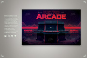 Retro Gaming 4 Players Arcades Flyer, a Flyer Template by Storm Pixels (Thumbnail 1 of 3)