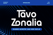 Tavo Zonalia Rounded Sans Serif Font, a Sans Serif Font by Rasio Studio (Thumbnail 1 of 7)