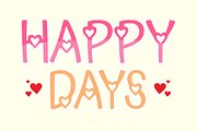 Valentine Day - Cartoon Font Types, a Font by KiddoGlyphs Studio (Thumbnail 3 of 3)