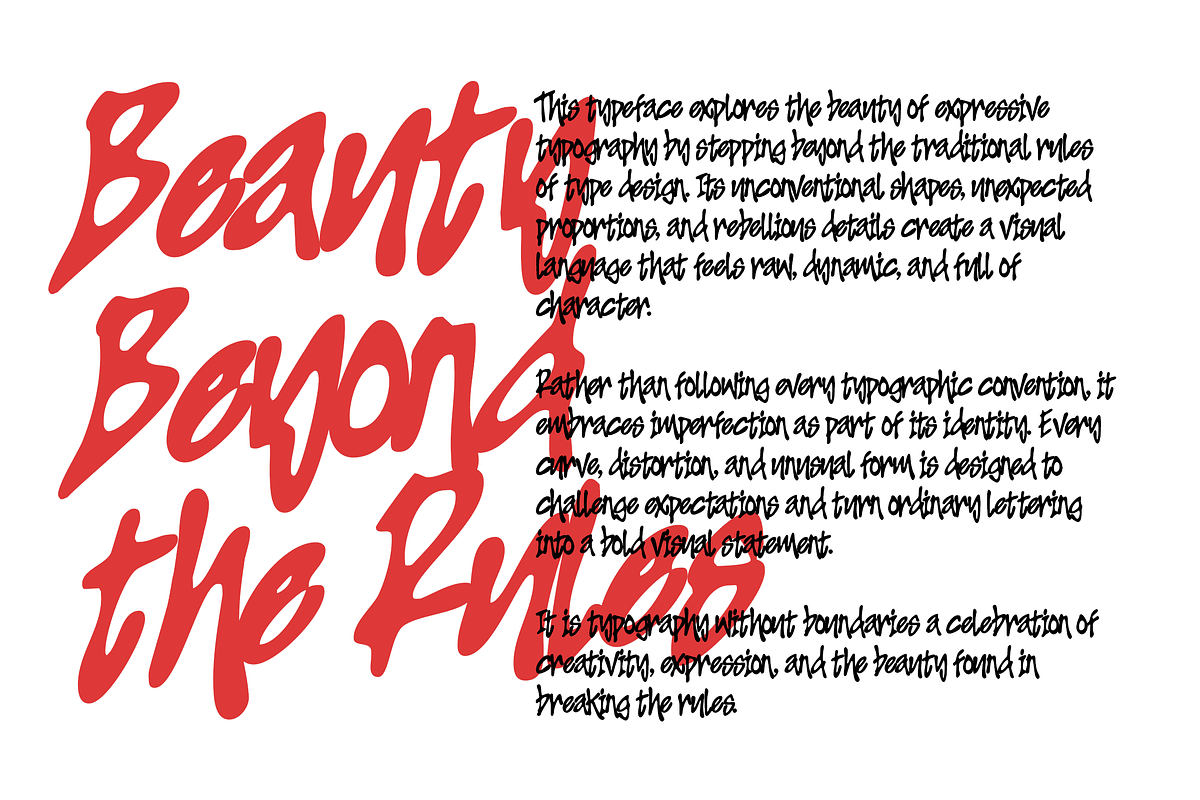 Lucky Saint a Handwriting Font, a Handwritten Font by Blankids Studio (Photo 10 of 11)